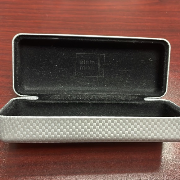 Alain Mikli A01103 Glasses Crystal frame with Case and Cleaning Wipes - Picture 5 of 10